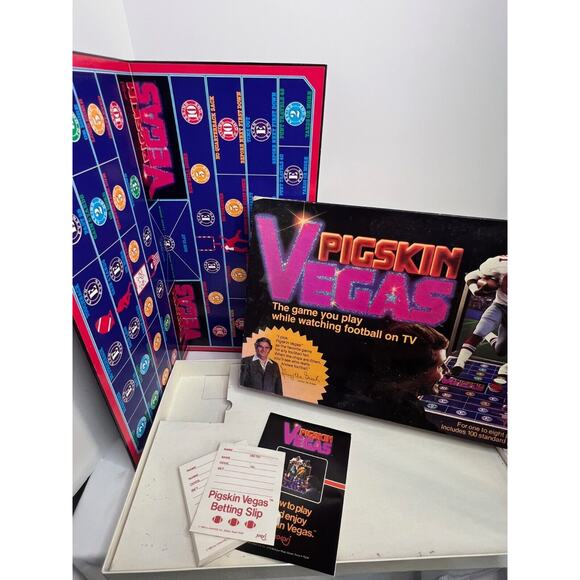 Vintage 1980 Pigskin Vegas Betting Sports Game - Jimmy the Greek - Picture 5 of 8